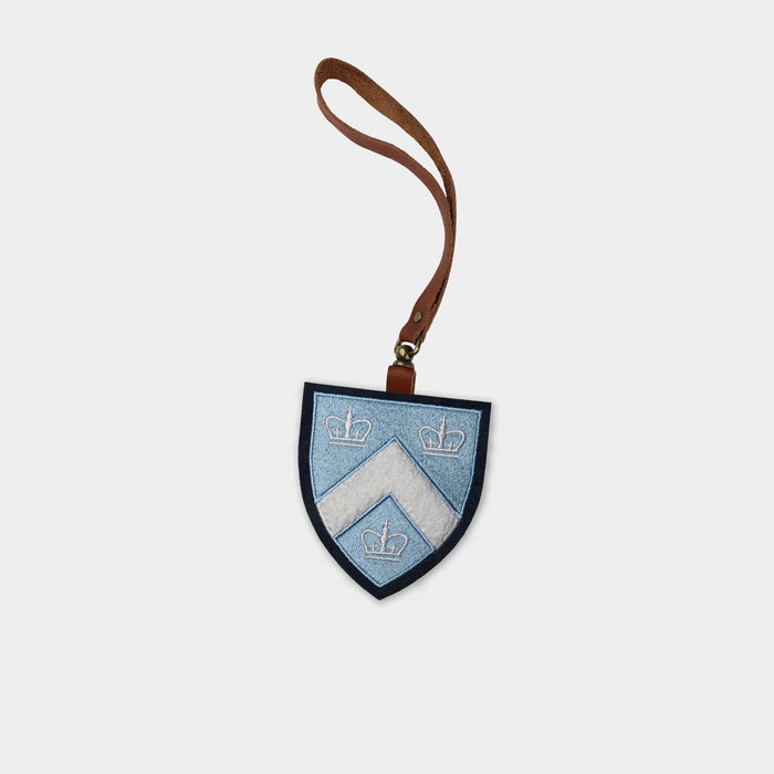 Columbia Lions Brown Leather Bag Charm