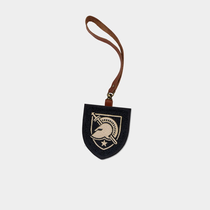 Army West Point Black Knights Brown Leather Bag Charm