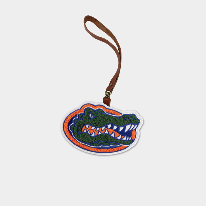 Florida Gators Brown Leather Bag Charm