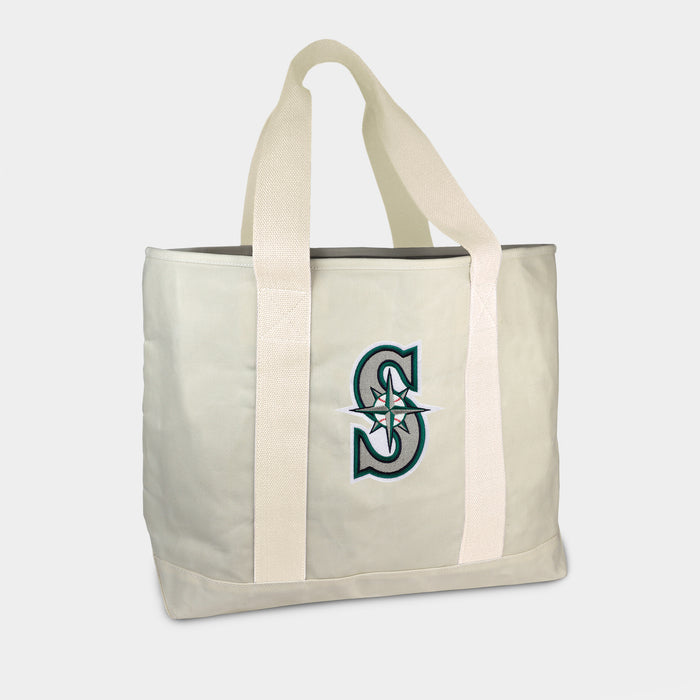 Seattle Mariners S Cream Canvas Boat Tote