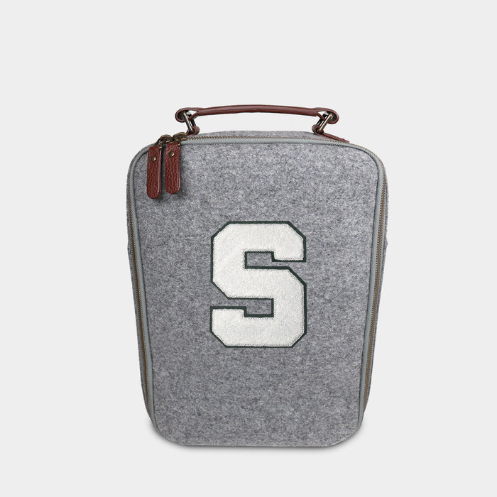 Michigan State Spartans "S" Woolen Shoe Bag