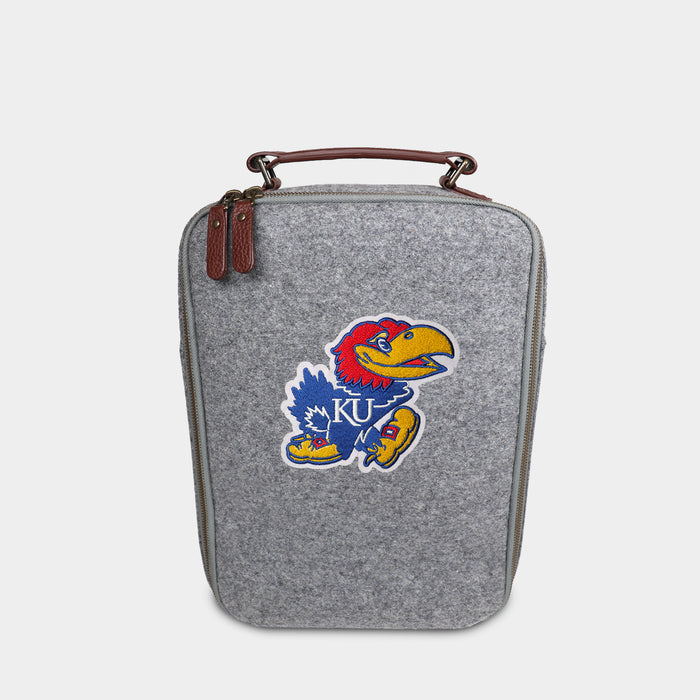 Kansas Jayhawks Woolen Shoe Bag