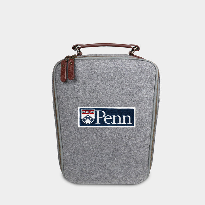 Penn Quakers Woolen Shoe Bag