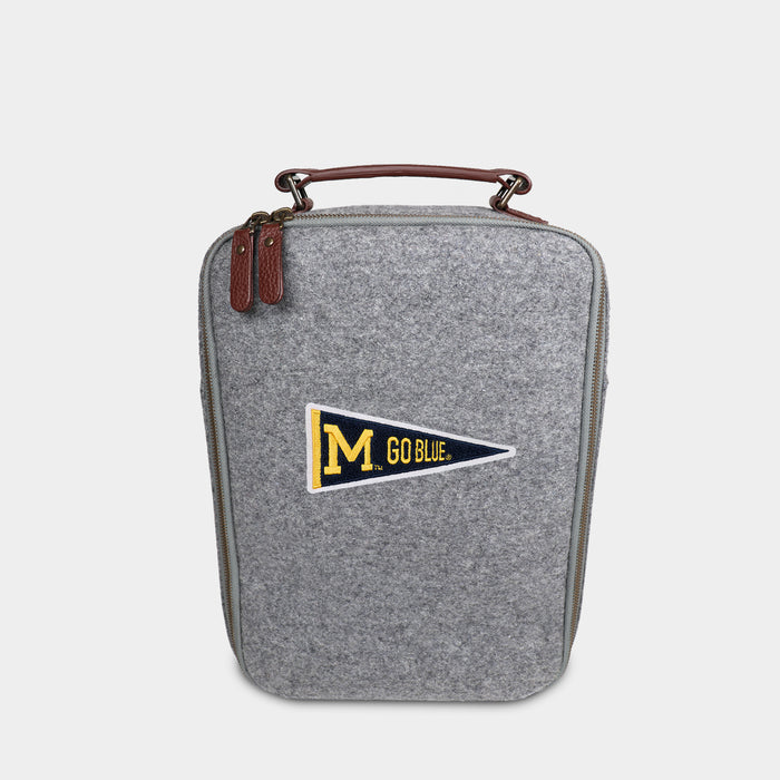 Michigan Wolverines Pennant Woolen Shoe Bag