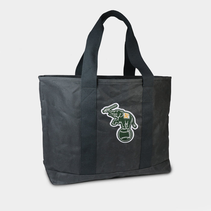 Athletics Elephant Black Canvas Boat Tote