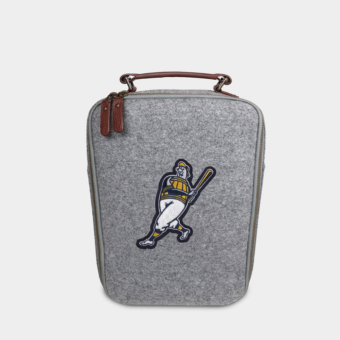 Milwaukee Brewers Barrel Man Woolen Shoe Bag