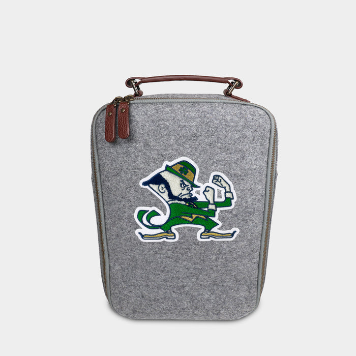 Notre Dame Fighting Irish Leprechaun Woolen Shoe Bag