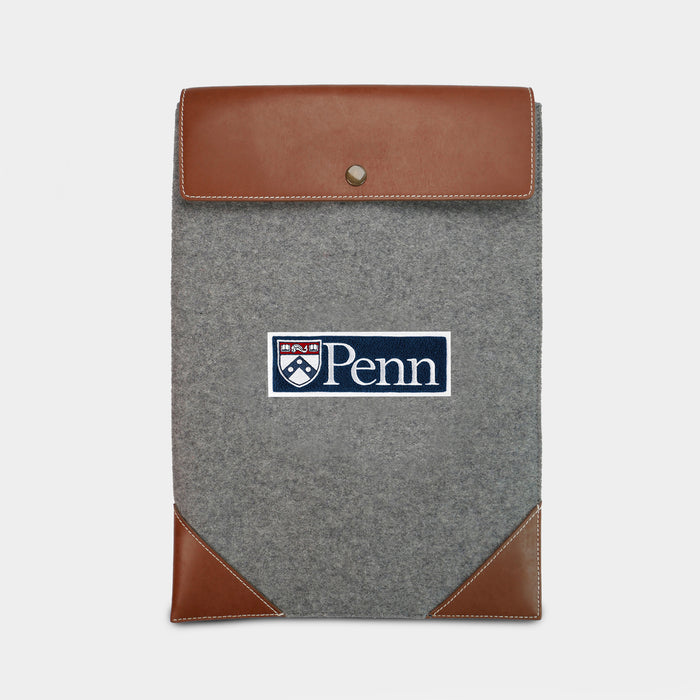 Penn Quakers Laptop Folio Sleeve
