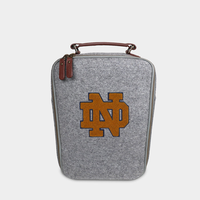 Notre Dame Fighting Irish "ND" Woolen Shoe Bag