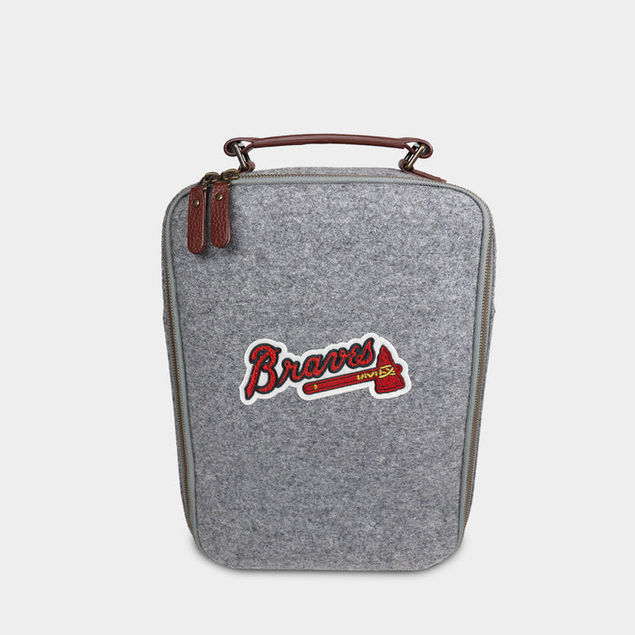 Atlanta Braves Wordmark Woolen Shoe Bag