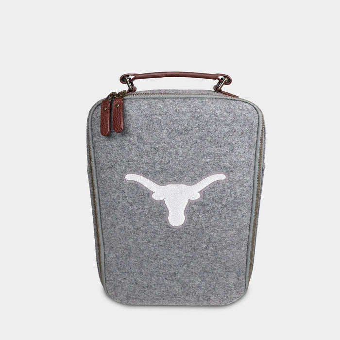 Texas Longhorns White Woolen Shoe Bag