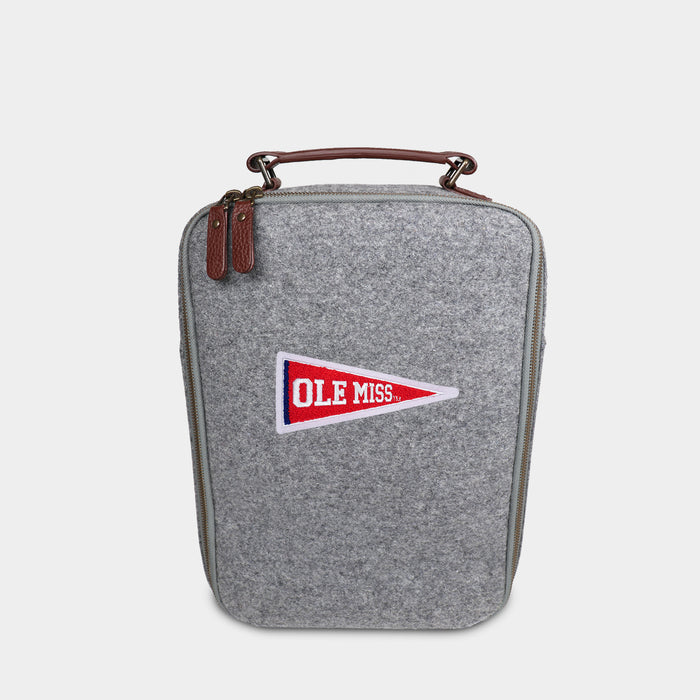 Ole Miss Rebels Pennant Woolen Shoe Bag