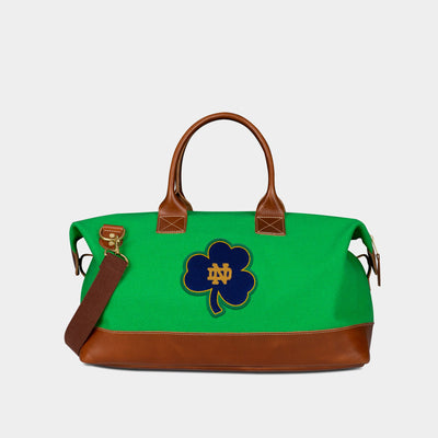 Notre Dame Fighting Irish "Clover" Weekender Duffle Bag