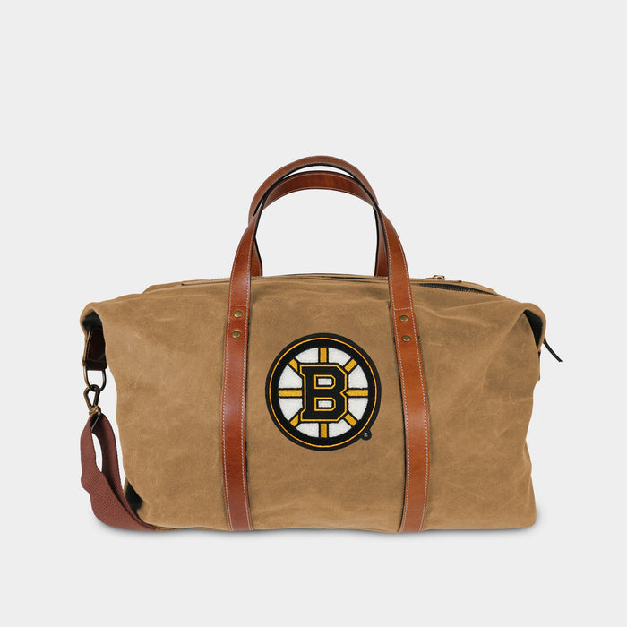 Boston Bruins Canvas Field Bag