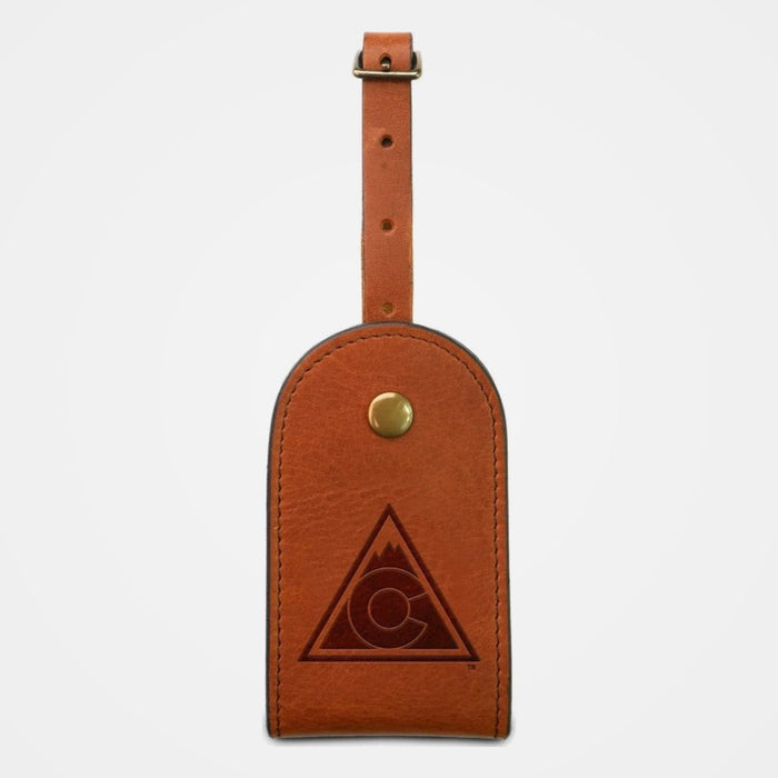 Colorado Avalanche Mountain Luggage Tag