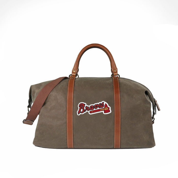 Atlanta Braves Pro Waxed Canvas Duffle Bag