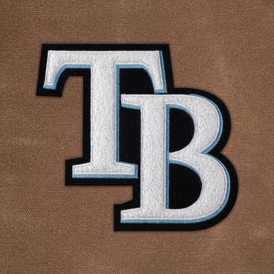 Tampa Bay Rays "TB" Waxed Canvas Field Bag