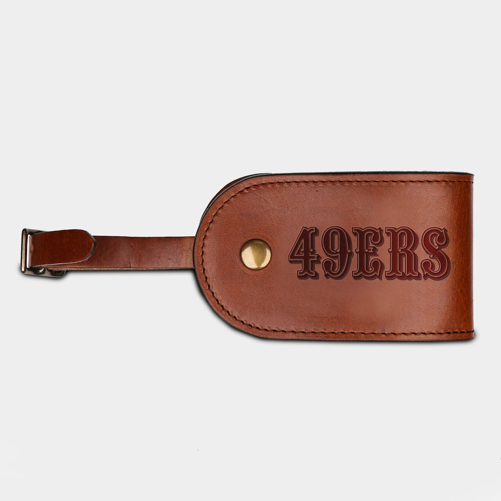 San Francisco 49ers "49ers" Luggage Tag
