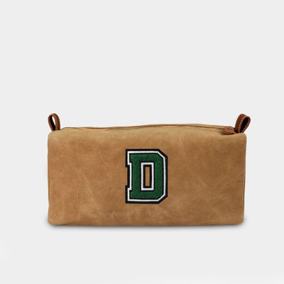 Dartmouth Big Green Waxed Canvas Dopp Kit