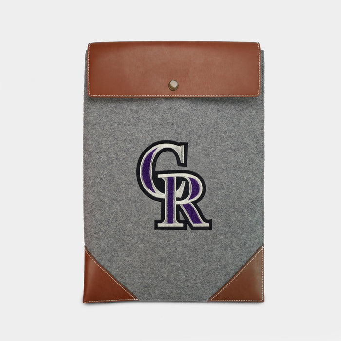 Colorado Rockies Laptop Folio Sleeve