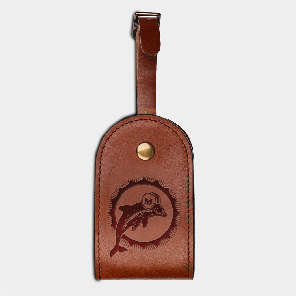 Miami Dolphins "Vintage" Luggage Tag