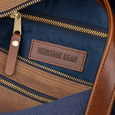 New York Mets "NYM" Waxed Canvas Field Bag