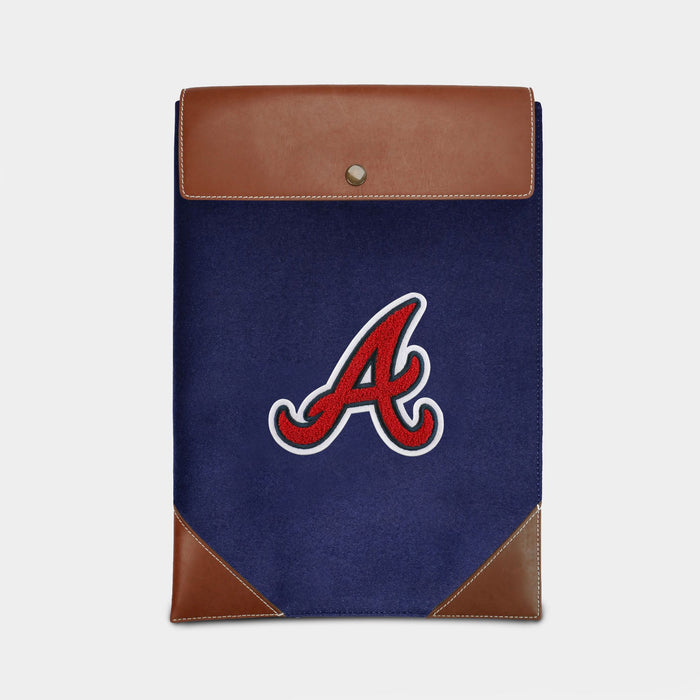Atlanta Braves "A" Laptop Folio Sleeve
