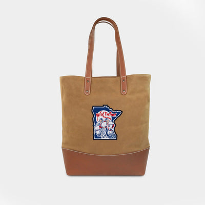 Minnesota Twins Cooperstown Collection "Win! Twins!" Waxed Canvas Tote