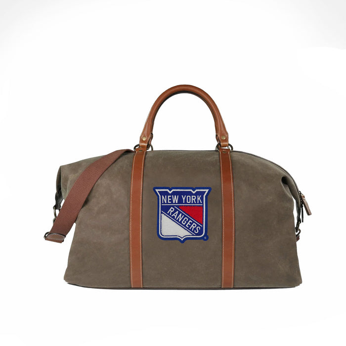 New York Rangers Pro Waxed Canvas Duffle Bag