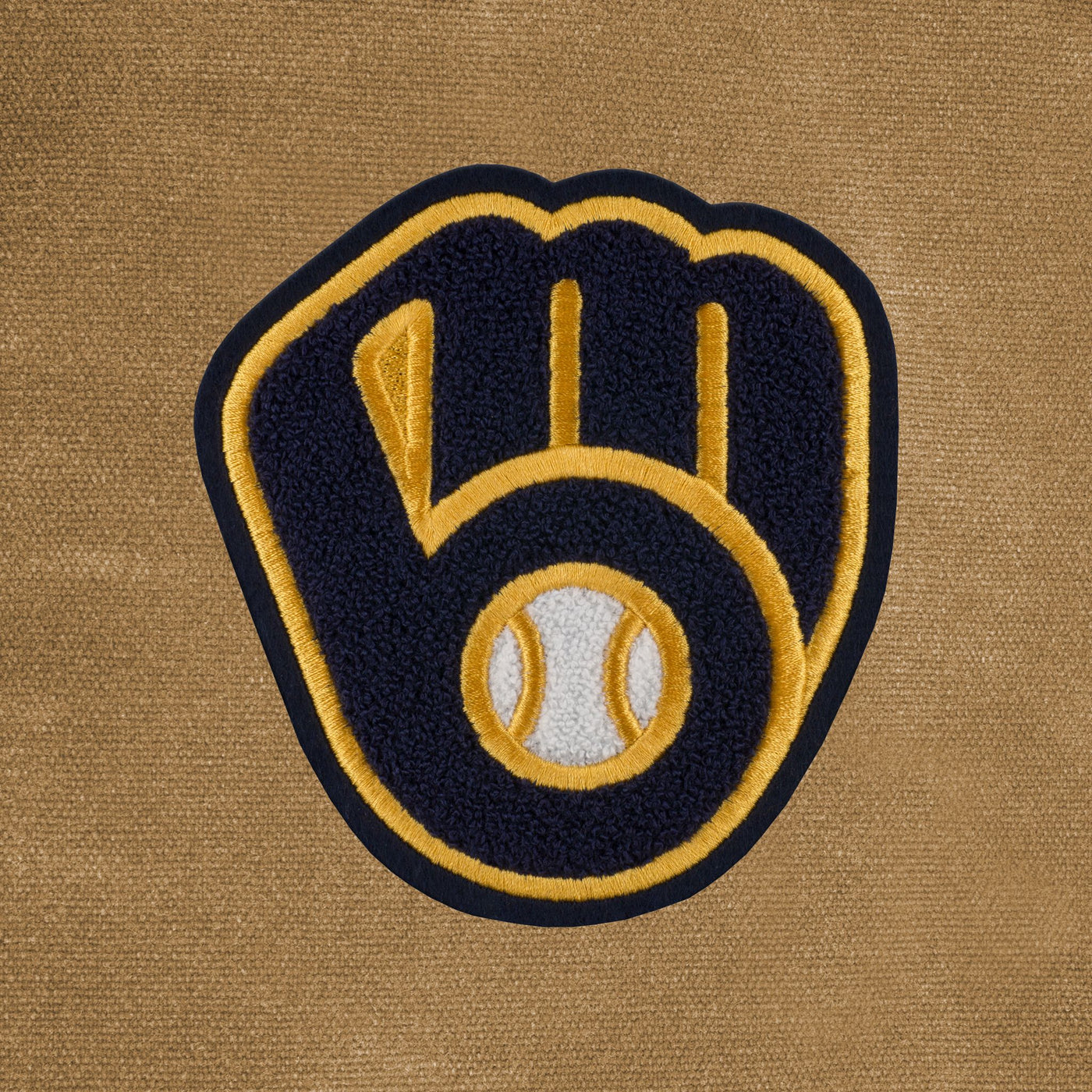 Milwaukee Brewers "Ball-in-Glove" Waxed Canvas Tote