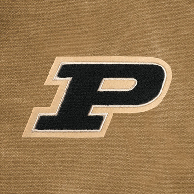 Purdue Boilermakers Waxed Canvas Tote