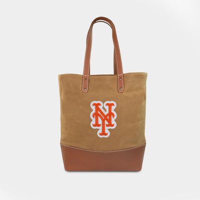 New York Mets "NYM" Waxed Canvas Tote