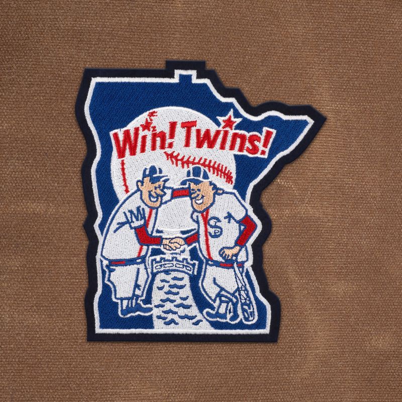 Minnesota Twins Cooperstown Collection "Win! Twins!" Waxed Canvas Field Bag