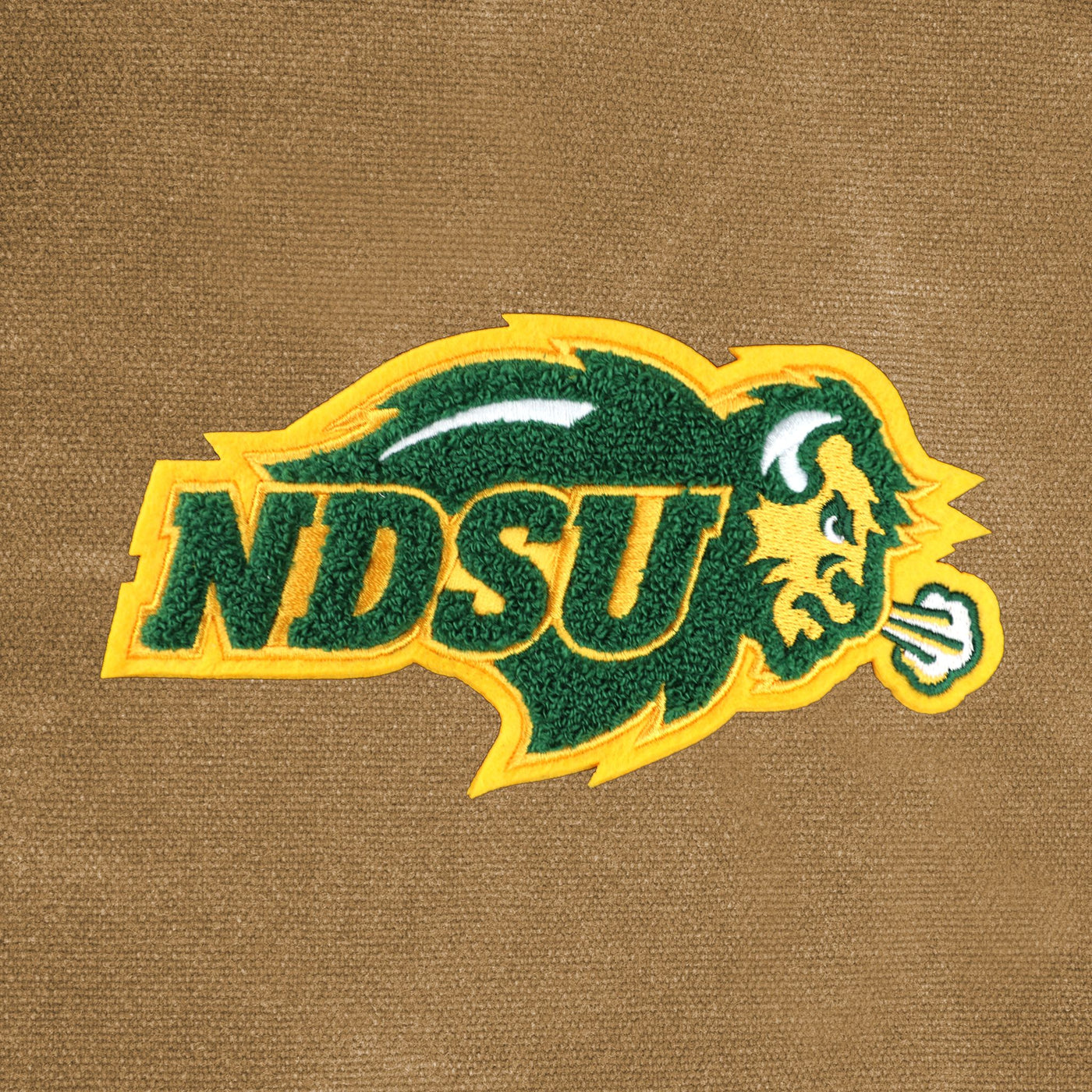 North Dakota State Bison Waxed Canvas Dopp Kit