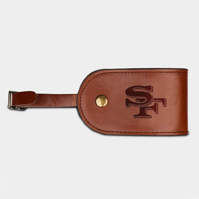 San Francisco 49ers "SF" Luggage Tag