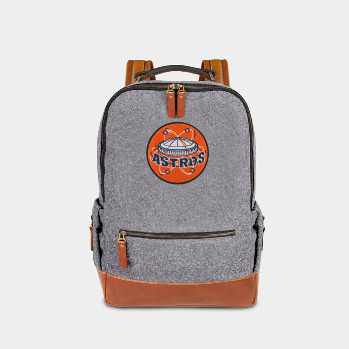 Houston Astros Vintage Wool Backpack