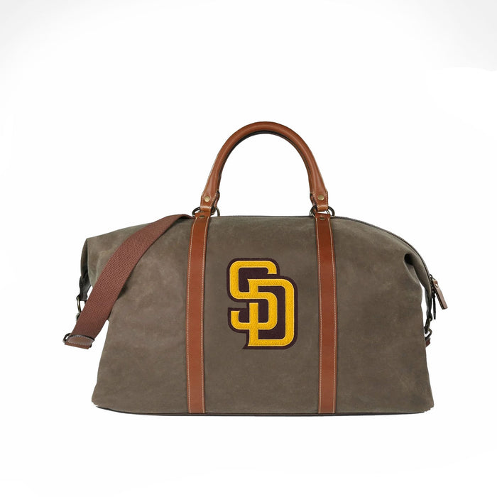 San Diego Padres Yellow "SD" Pro Waxed Canvas Duffle Bag