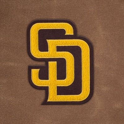San Diego Padres "SD" Waxed Canvas Field Bag