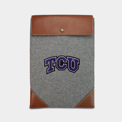 TCU Horned Frogs Laptop Folio Sleeve