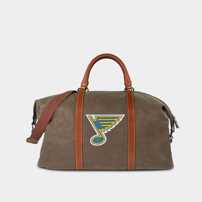 St. Louis Blues Pro Waxed Canvas Duffle Bag