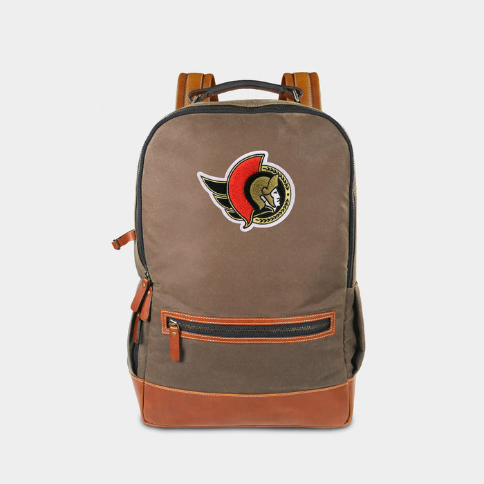 Ottawa Senators Pro Waxed Canvas Backpack