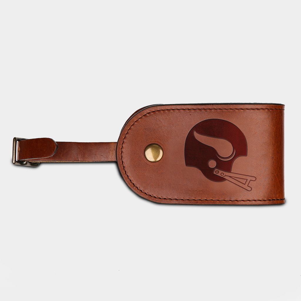 Minnesota Vikings "Vintage Helmet" Luggage Tag