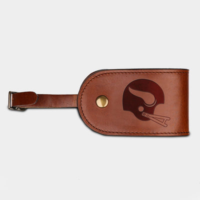 Minnesota Vikings "Vintage Helmet" Luggage Tag