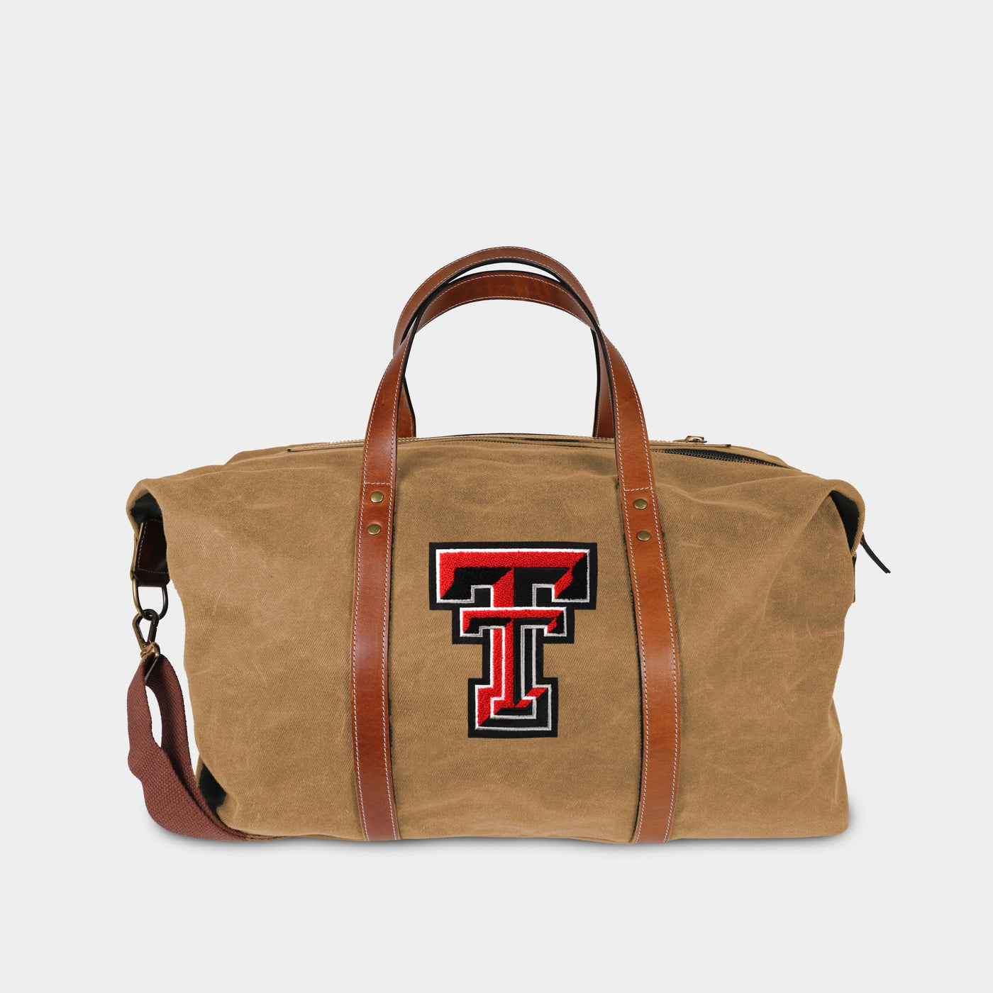 Texas Tech Red Raiders Waxed Canvas Field Bag
