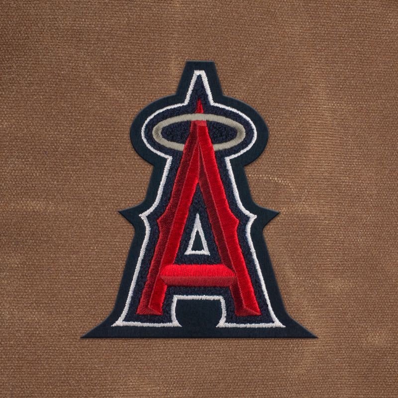 Los Angeles Angels "Halo A" Waxed Canvas Field Bag