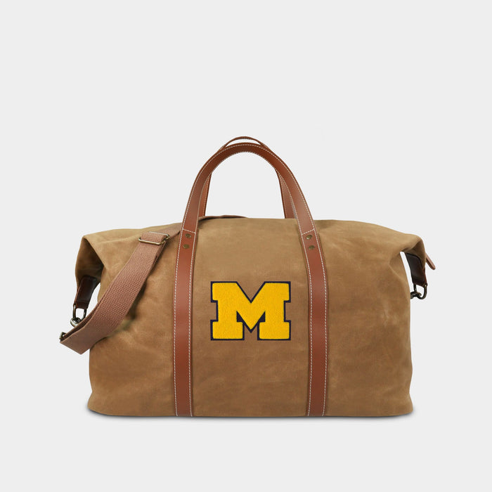 Michigan Wolverines Canvas Field Bag