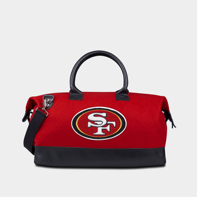San Francisco 49ers "SF" Weekender Duffle Bag | Heritage Gear