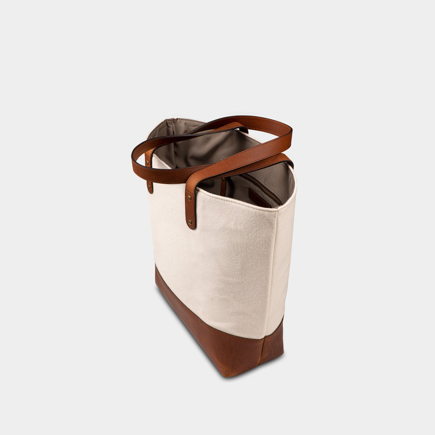 Michigan State “Spartan” Melton Wool Tote Bag | Heritage Gear