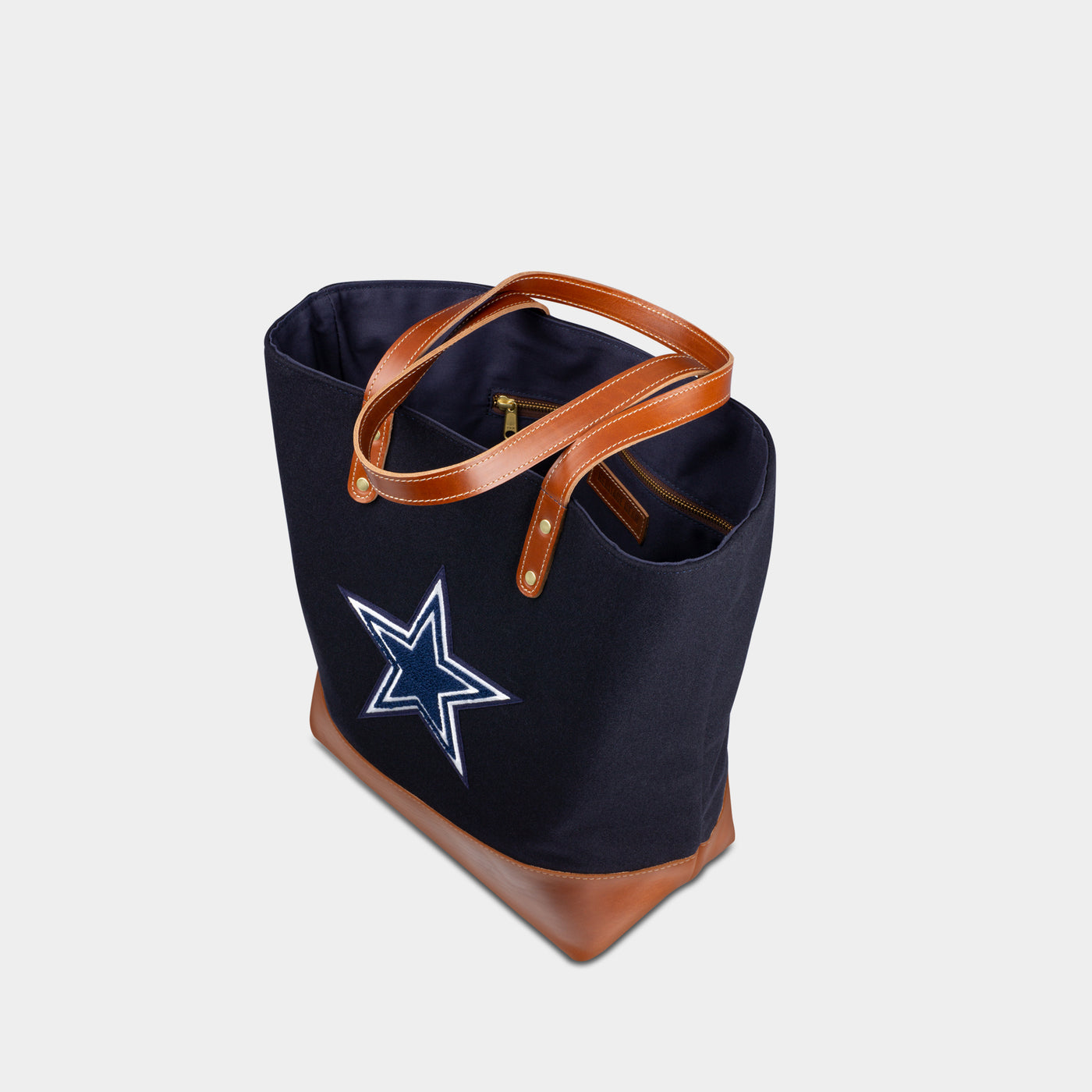 Dallas Cowboys “Star” Melton Wool Tote Bag | Heritage Gear