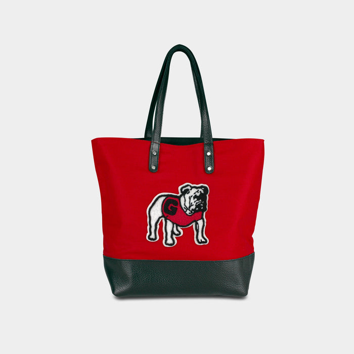 Georgia Bulldogs Red Tote Bag